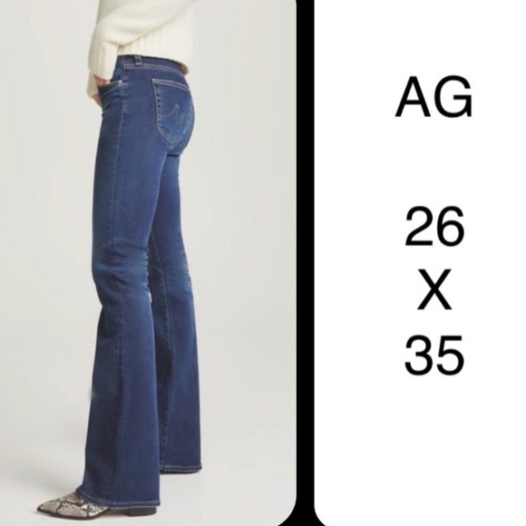 Ag Adriano Goldschmied Denim - Tall!! AG Angel Boot Cut 26X35